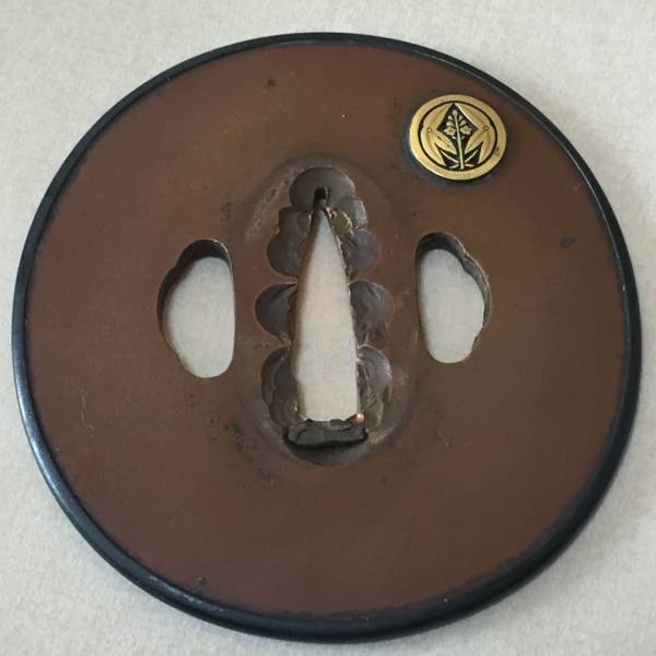 脇差 拵え 金象嵌装飾品の出品、鍔、柄頭、縁、目貫、切羽、小柄、鞘
