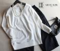 MKミッシェルクラン★落ち感ウールドルマンニットWH38