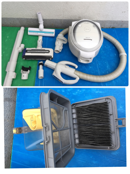 中古動作品 パナソニック エアシス 掃除機 MC-SXJ4000 12年製