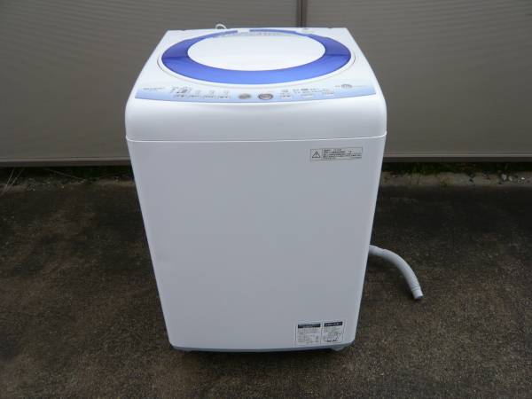 新作登場，新作 ○全自動洗濯機 SHARP シャープ 7.0kg ES-T705-A 2012