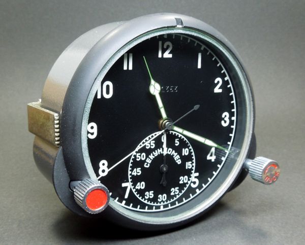 稼動品 ソ連・ソビエト / コックピット クロック 60CP / 60ChP ミグ