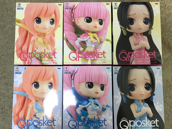 ワンピース フィギュア Qposket girls Season Special ハンコック ペローナ しらほし姫 全6種