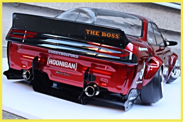 新品 1/10 HPI 【Socal MODEL CARS 】ロケバニ S14 V2 BOSS (190/200