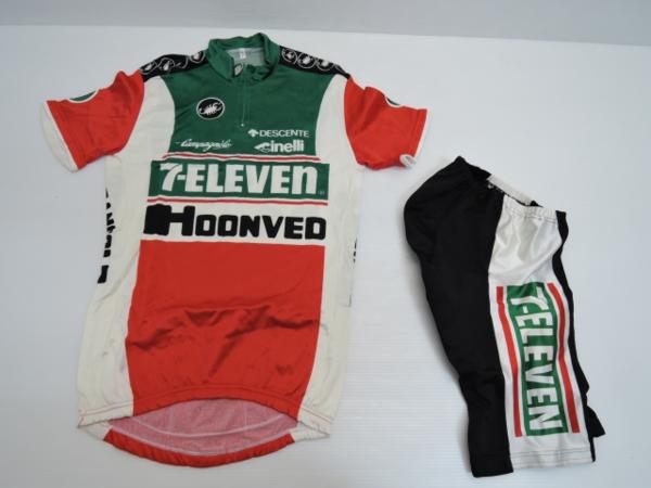 レトロ 当時物 カステリ製 昔のプロロードチーム セブンイレブン サイクルジャージ パンツ Mサイズ 売買されたオークション情報 Yahooの商品情報をアーカイブ公開 オークファン Aucfan Com
