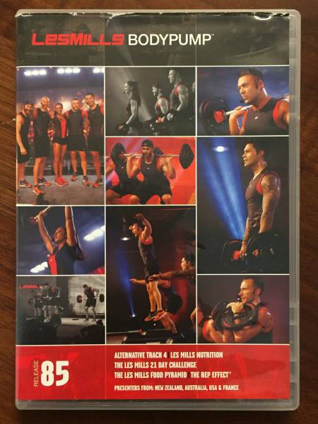 レスミルズ ボディパンプ 85 教習用DVD+CD lesmills(エクササイズ
