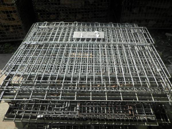 みかんコンテナ 150個まとめて ＊中古メッシュボックス＊引取限定(直接 