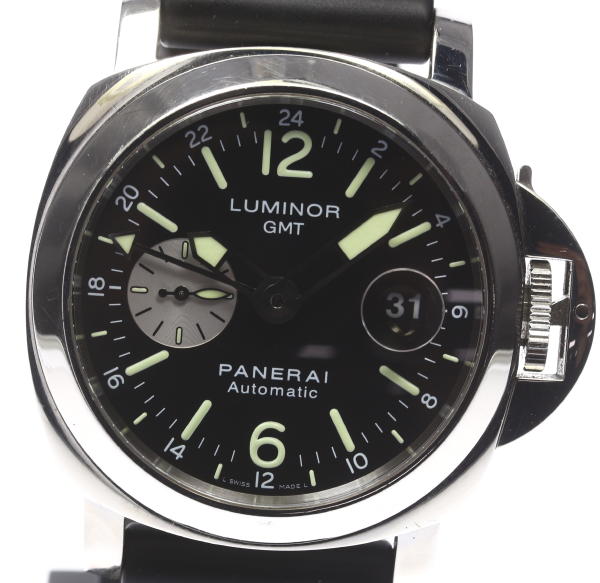 ※訳有 パネライ PAM00088 ルミノールGMT AT ラバーベルト☆箱付