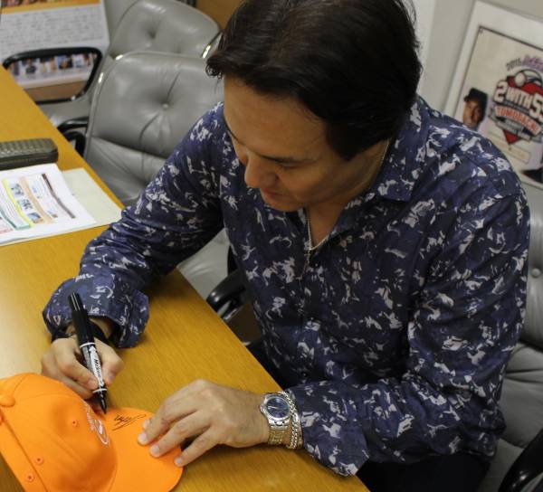 【チャリティ】ジョン・健・ヌッツォサイン入ＳＯＫキャップ rfp1065_1