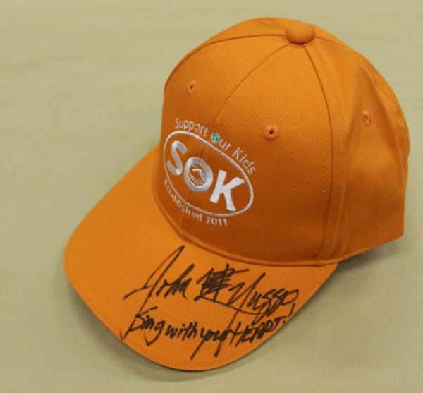 【チャリティ】ジョン・健・ヌッツォサイン入ＳＯＫキャップ rfp1065_2