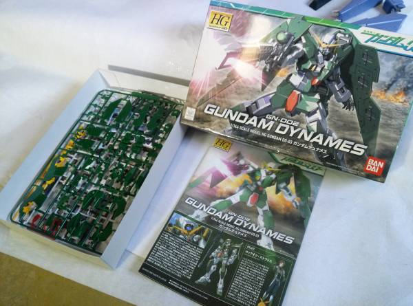 ☆ガンダム ダブルオーOO GNアームズTYPE-E + エクシア キュリオス