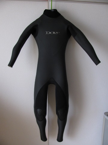DOVEウエットスーツオーダー品MLサイズ相当