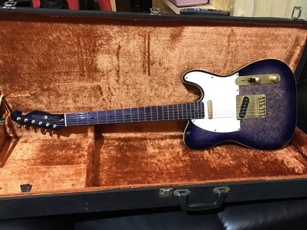 Bill Lawrence オール紫テレキャスター 超 なモデル Brothers名義になった悲運のモデル その他 売買されたオークション情報 Yahooの商品情報をアーカイブ公開 オークファン Aucfan Com