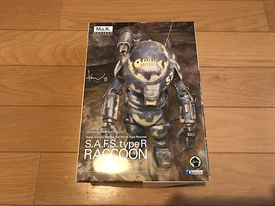 新品未開封 Ma.K ラクーン RACCOON wave ウェーブ 1/20