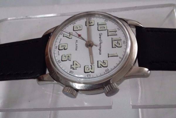 ★１円～★ジラールペルゴ アンティーク アラーム 手巻