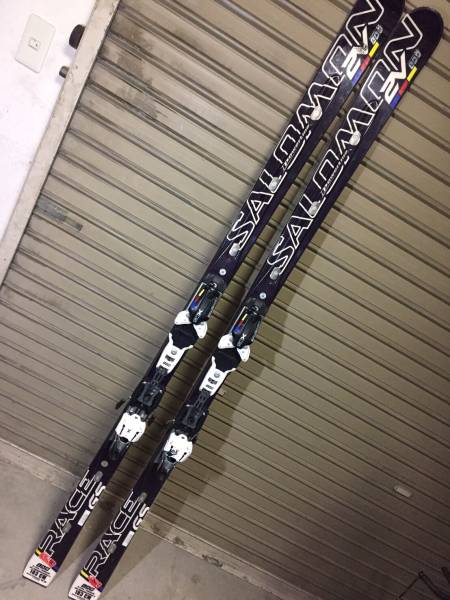 SALOMON スキー板 2V RACE GS LAB 183cm ビンディング SALOMON スキー