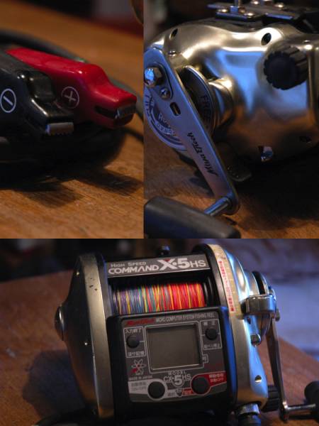 ミヤマエ CX5HS 電動リール MIYA EPOCH COMAND X5HS ジャンク(ミヤマエ 