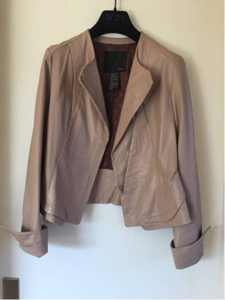 ダブルスタンダードクロージング sov. ダブスタ ラムレザージャケット ベージュ