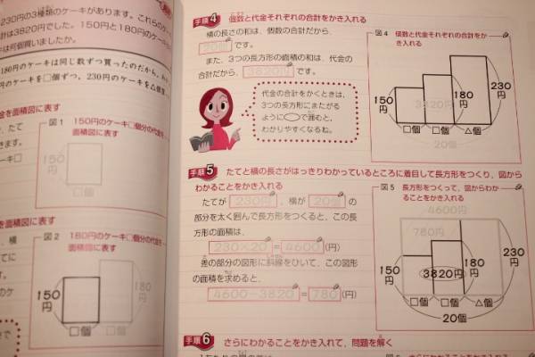 Gakken テーマ別特訓ノート 算数 面積図 てんびん図 なぞり書き 書き込み式 中学受験 売買されたオークション情報 Yahooの商品情報をアーカイブ公開 オークファン Aucfan Com