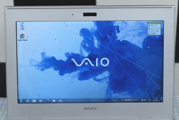 NoP213♪SONY VAIO SVT1111AJ Core i3 1.4GHz/4GB/新品SSD 120GB/Win7 