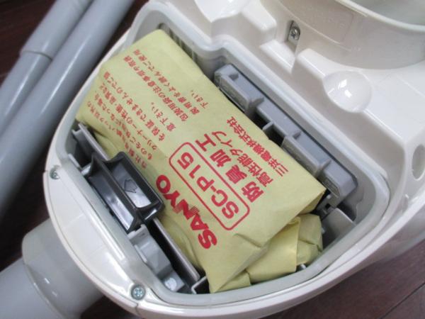 SANYO サンヨー 紙パック式クリーナー 掃除機 SC-KJ4(L) 2009年製 動作