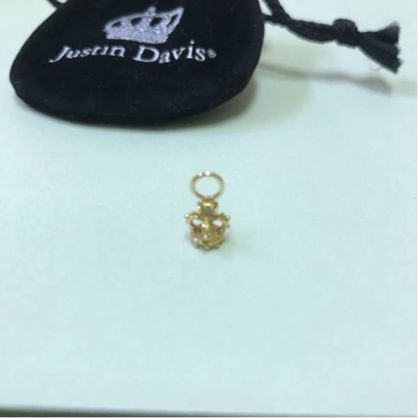 【特価最終値下げ】ジャスティンデイビス　ペンダントトップＫ18　おまけ付《送料無料》