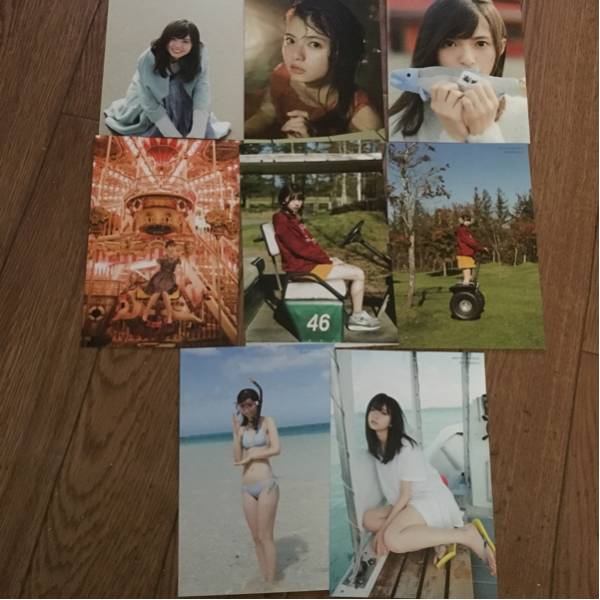 乃木坂46 齋藤飛鳥 - ポストカード・帯付き 写真集「潮騒」封入特典