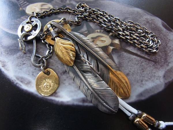 ゴローズ 上金&先金特大チェーン 王道フェザーセット（ゴローズ goro 