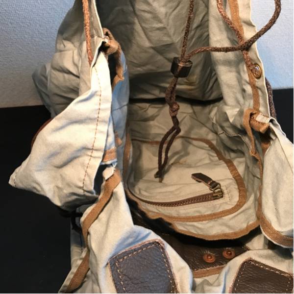 SEIL MARSCHALL サイルマーシャル コットンキャンバスバックパック TOMORROWLAND別注