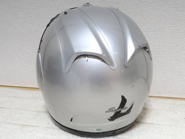 アライ　ラパイドスーパーl arai ラパイド RAPIDE スーパーL シルバー サイズ M(57・58) (M