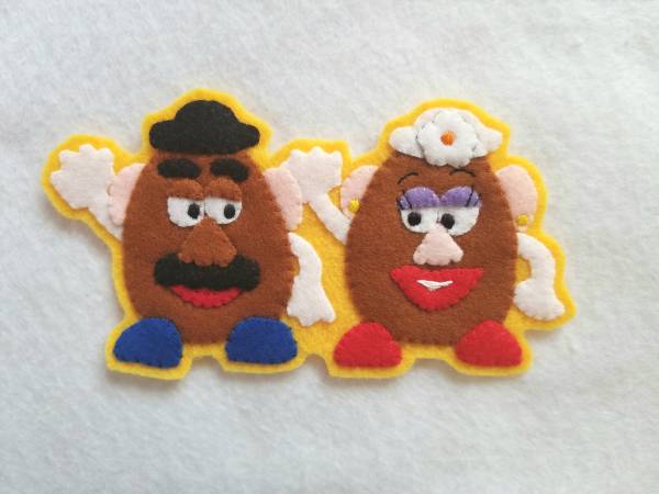 トイ ストーリー ポテトヘッド2 フェルト ワッペン ハンドメイド ワッペン 売買されたオークション情報 Yahooの商品情報をアーカイブ公開 オークファン Aucfan Com