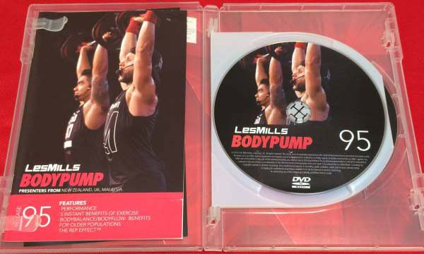 lesmills ボディパンプ95 DVD+CD+テキスト(英語) レスミルズ