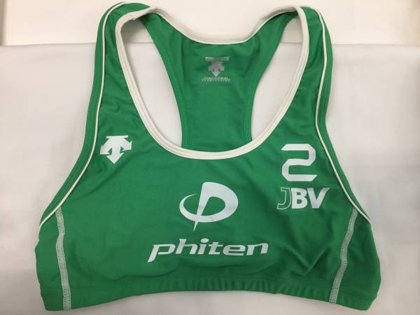 選手支給2015 FIVB ビーチバレーボールオープン 日本代表 ユニフォーム 2009年 JBV国内ツアー 東京オープンお台場 浅尾美和 西堀健実ペア-当時