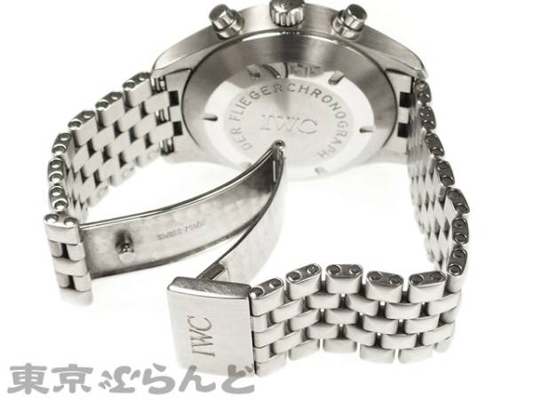 あ1 101216799 1円 IWC メカニカル フリーガー クロノ デイデイト IW3706