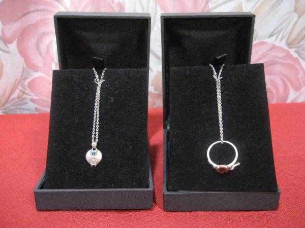 テイルズオブハーツR シング コハク シルバー アクセサリー 2点セット ネックレス 指輪 /シルバー925