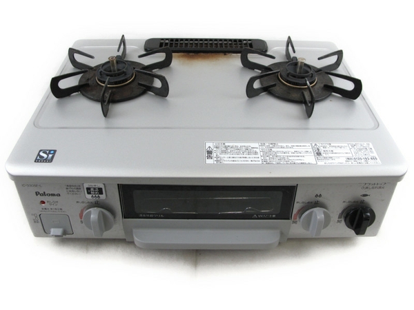 中古 パロマ ガスコンロ IC-330SF-1L 都市ガス用 2013年製 グリル付き