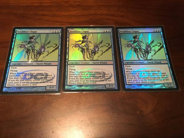 MTG/ヴェンディリオン三人衆/ジャッジ褒賞/英語/foil/3枚セット