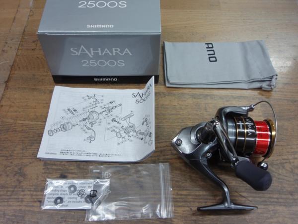 #新品!!【SHIMANOシマノ】14SAHARAサハラ2500Sスピニングリール①#1007