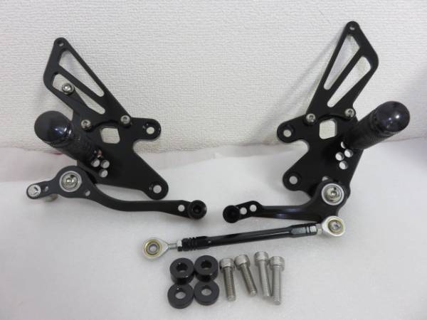 CNC 黒 NINJA250/NINJA250R/Z250 バックステップ 5ポジション