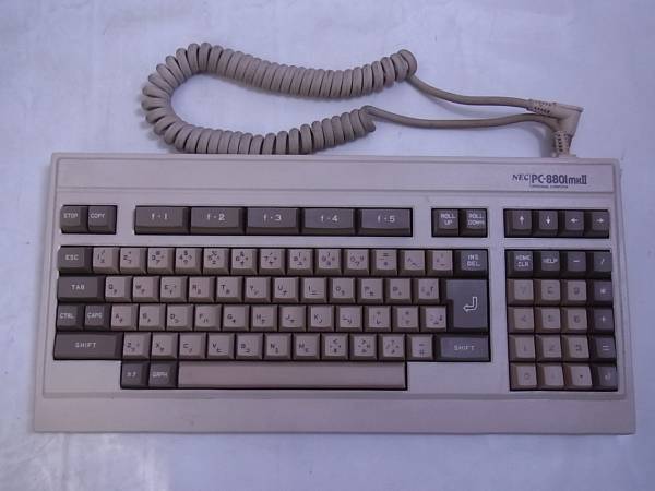 NEC PC-8801mk2SR PC-TV351 パソコン モニター キーボード セット