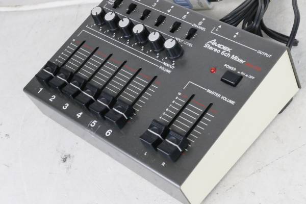 AMDEK 6ch MXK-600 Stereo Mixer | Vintage Analog eBay Yahoo