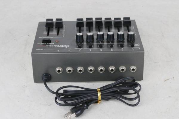 AMDEK 6ch MXK-600 Stereo Mixer | Vintage Analog eBay Yahoo