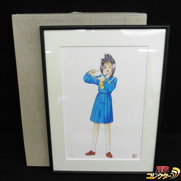m C455c ときめきメモリアル リトグラフ 版画 片桐彩子 / ときメモ 