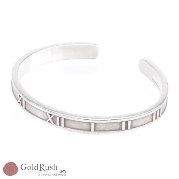 TIFFANY&Co ティファニー シルバー バングル 17ｃｍ【mo】