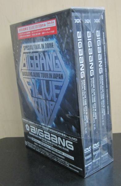 BIGBANG ALIVE TOUR 2012 IN JAPAN SPECIAL FINAL IN DOME デラックスエディション初回限定盤