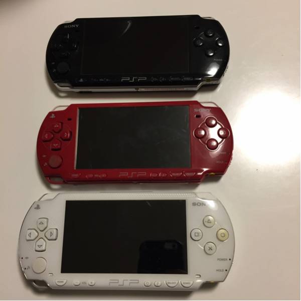 SONY PSP 3台 ジャンク品 1000、2000、3000 送料360円