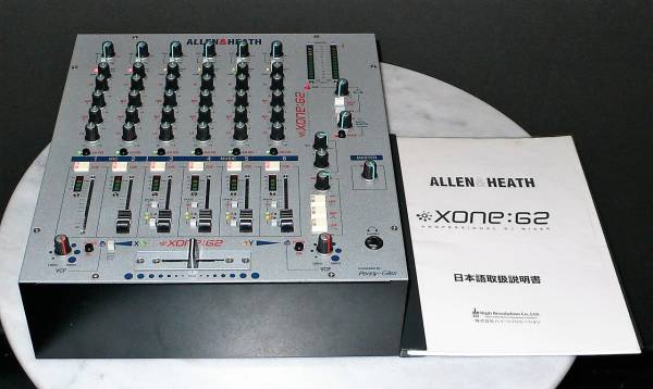 ☆ 即決あり! レア! UK製 ALLEN & HEATH Xone : 62 DJミキサー 少難