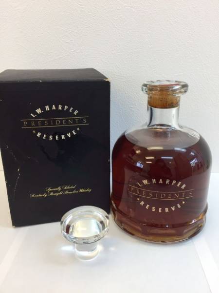飲料・酒 未開栓 I.W. Harper President's 750ml