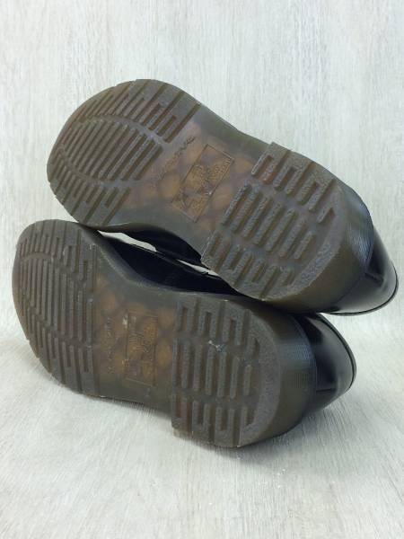 ◇ローファー&frasl;UK7&frasl;BLK&frasl;AW006 Dr.MARTENS◆ローファー/UK7/BLK/レザー