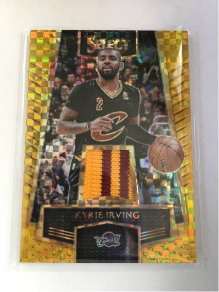 16-17 Select NBA Kyrie Irving cavs 03/10枚限定 Gold Patch レア！