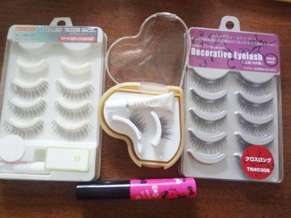 D.U.Pアイラッシュ廃盤フィクサーEXハローキティー5ml透明タイプTAKAKOセンシャルノーブルつけまアイラッシュバリューパック　デコラティブ_1